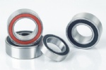 Auto air conditioner compressor bearings